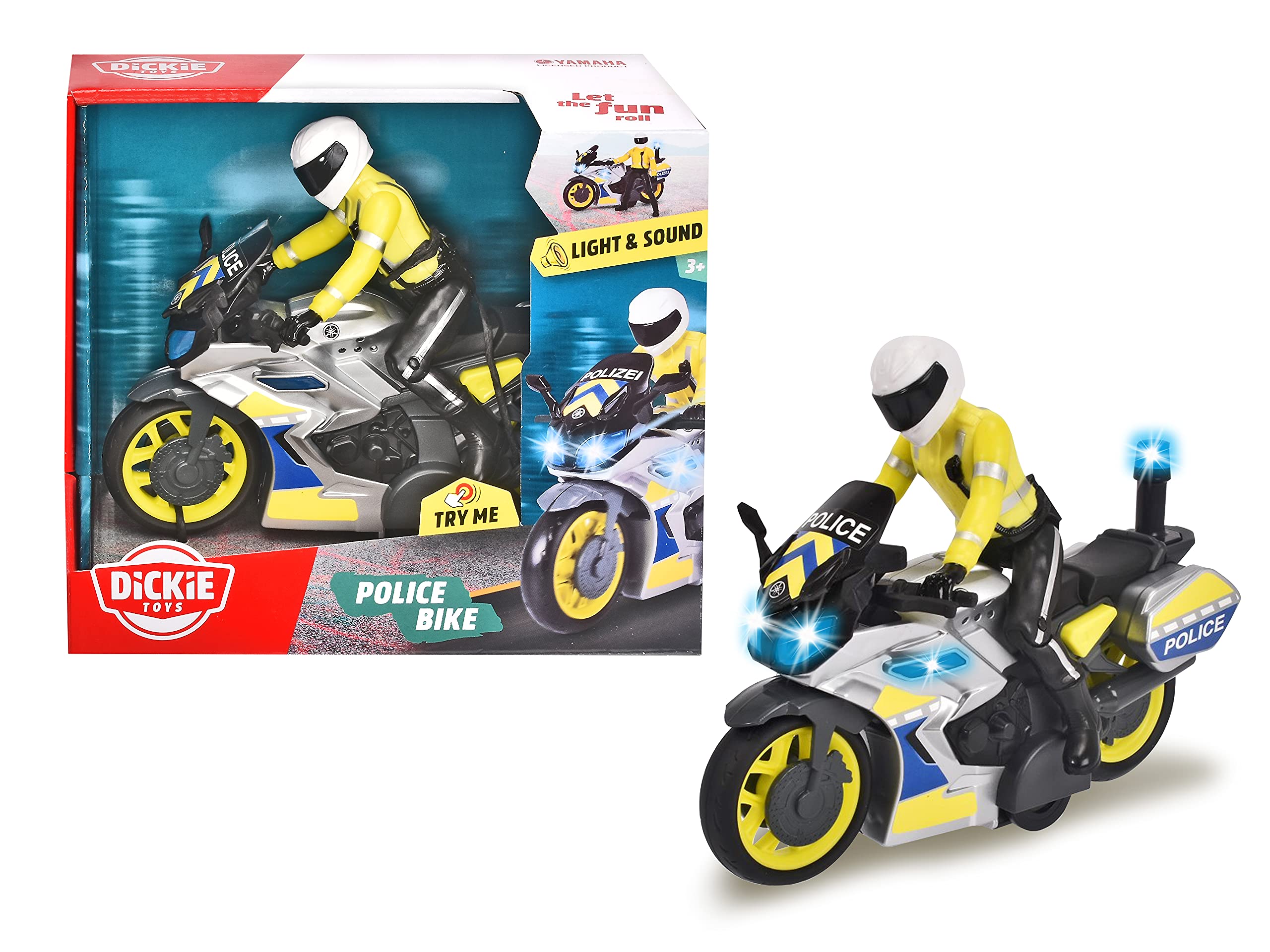Dickie Toys - POLICE BIKE