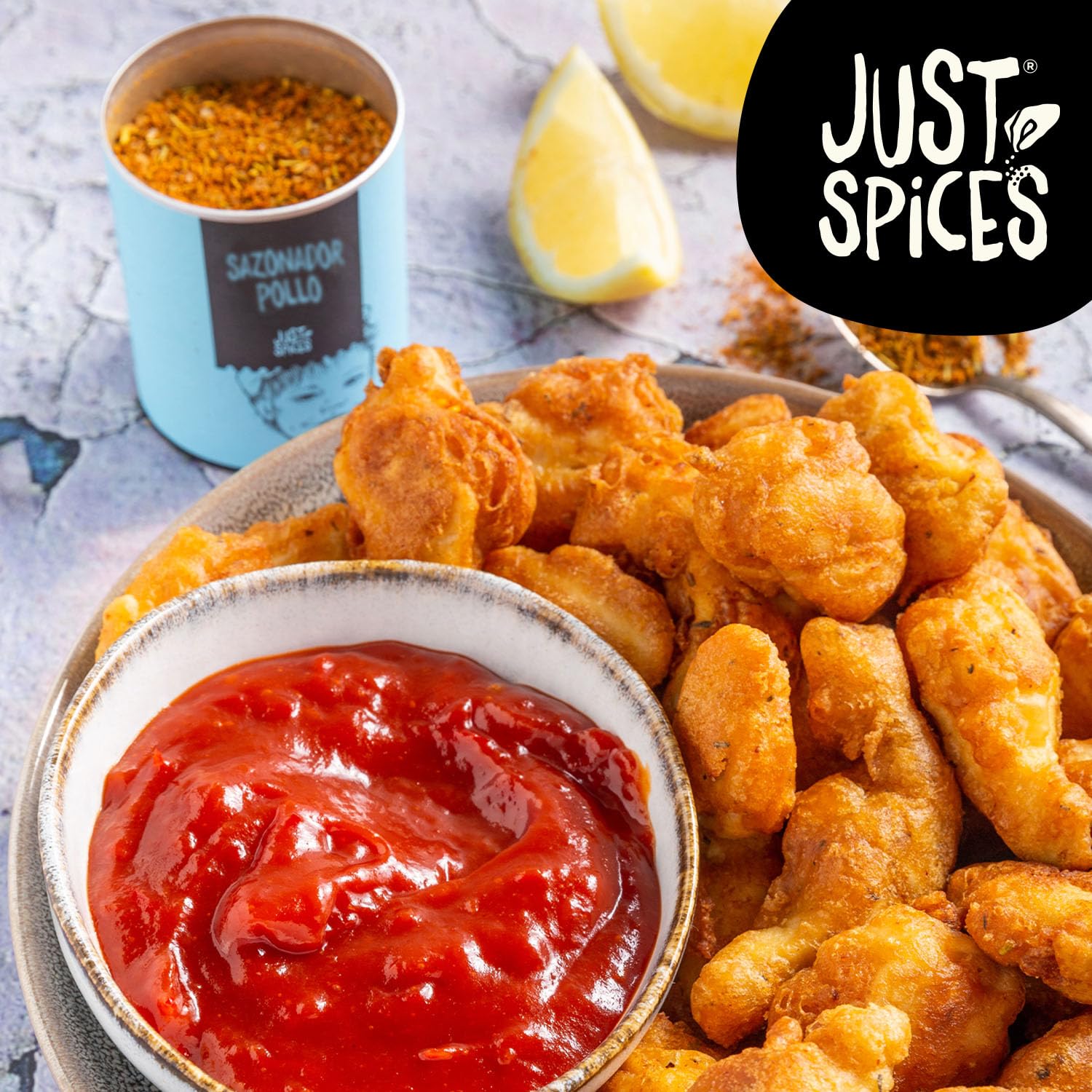 Just Spices Sazonador Pollo, 79 g, Mejora tus platos con pollo en pocos segundos