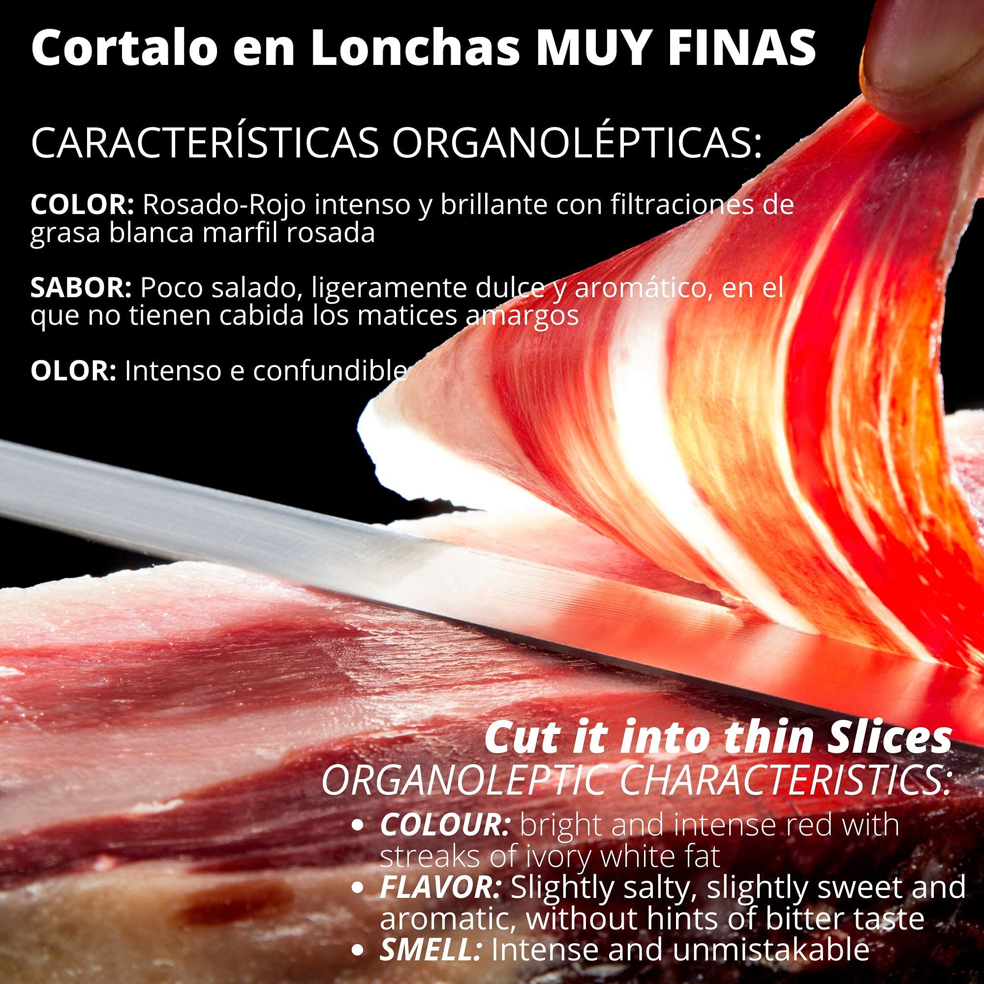 5.5-6 kg Paleta de Cebo de Campo Iberico 50% Raza Iberica - Jamon Ibérico de Elaboracion Artesanal - Embutidos Ibericos