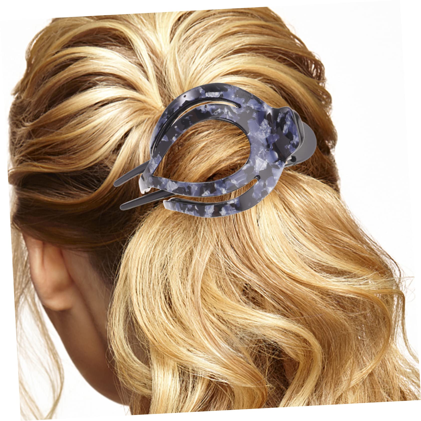 FRCOLOR 9pezzi Fermaglio Per Clip Per Accessori Per Lunghi e Spessi Design Chic Per