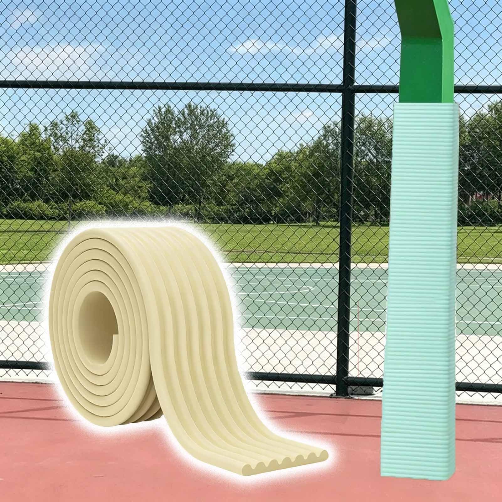Protection de poteau anti-collision pour extérieur rembourrée couleur bois x7
