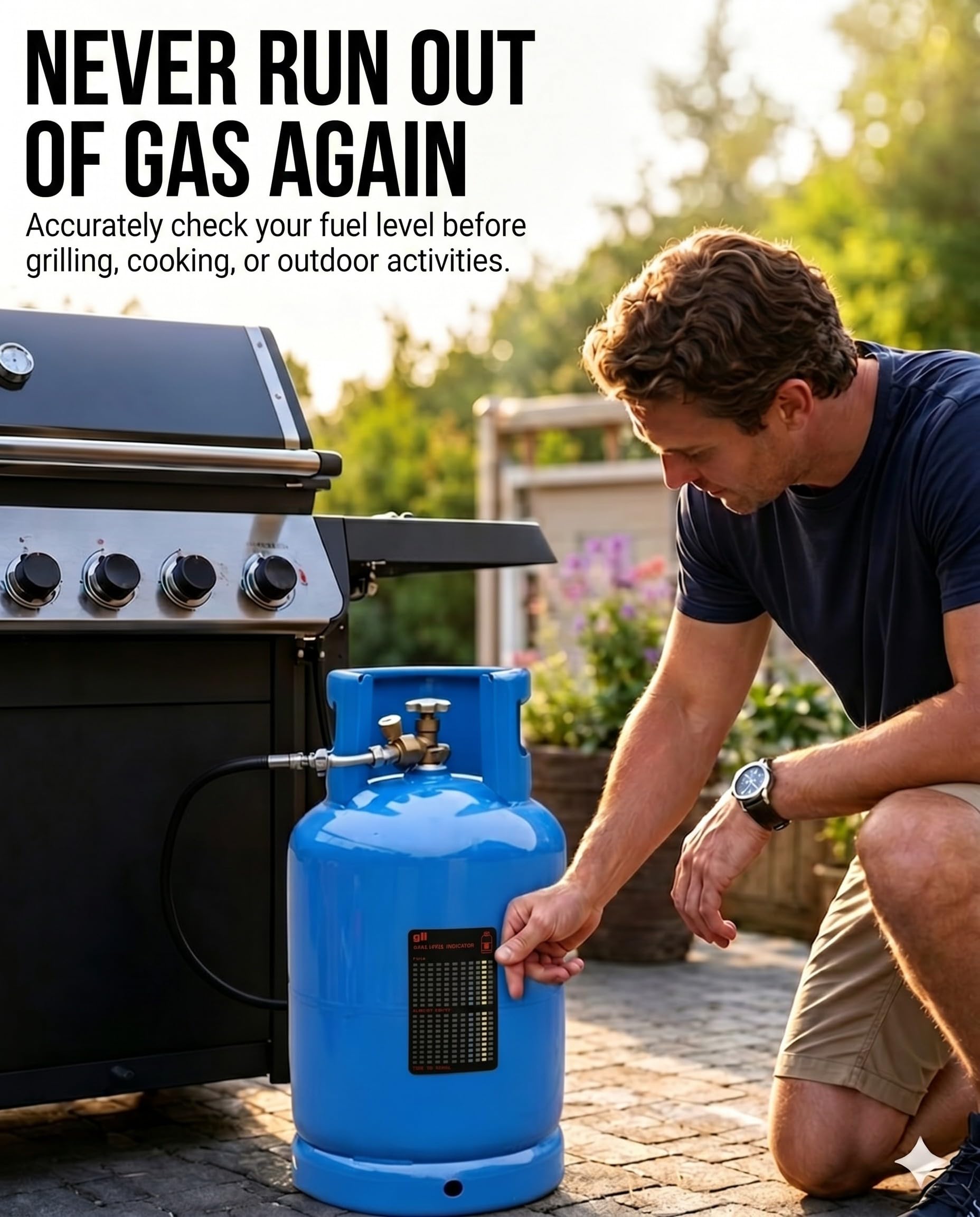 Gasflaschen Füllstandsanzeige Magnetisch 2er Set – Wiederverwendbar, präzise & zuverlässig für Wohnmobil, Grill & Camping. Nie mehr ohne Gas!