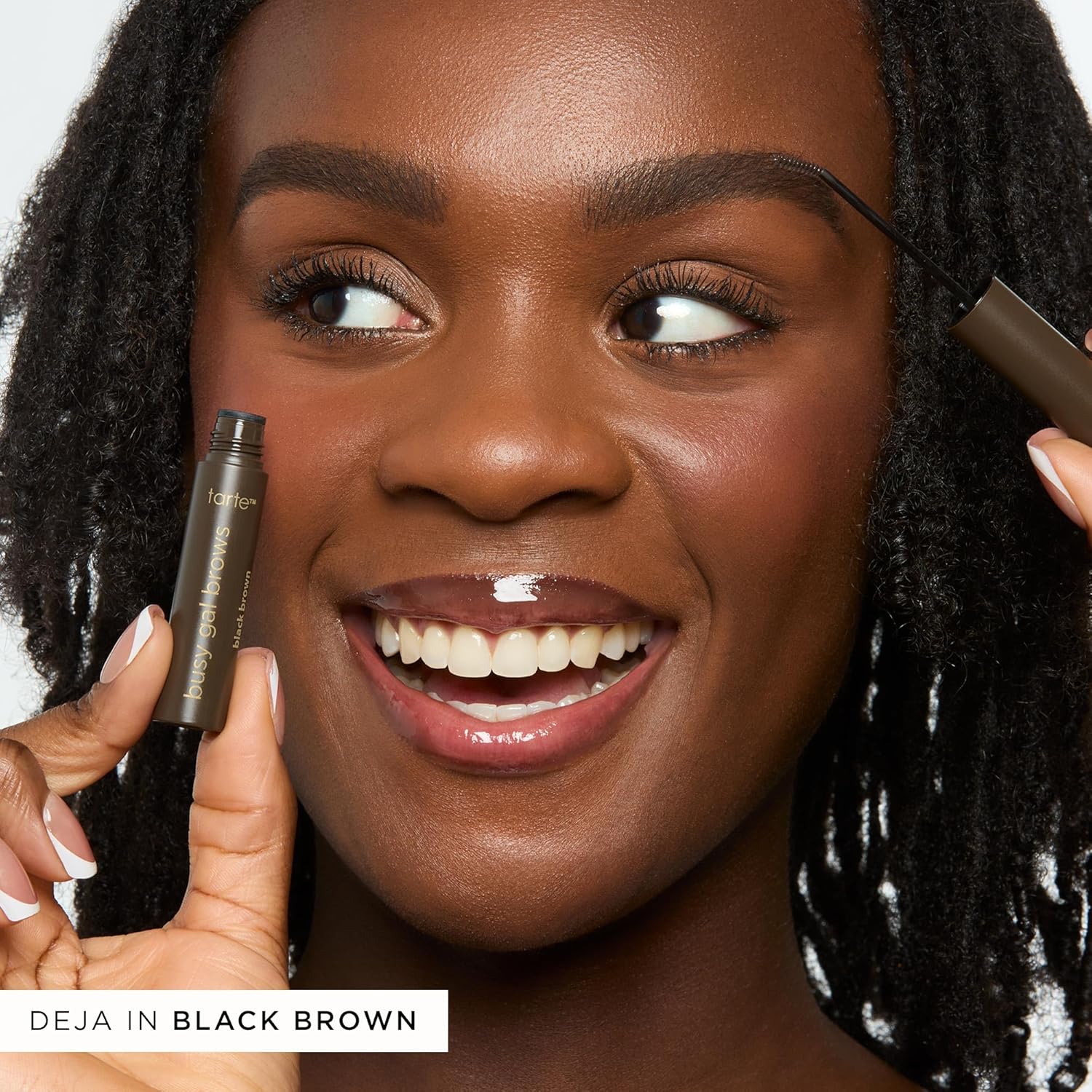 tarte busy gal tinted brow gel – 3-in-1 Waterproof Longwear Eyebrow Gel to Shape, Nourish and Condition, Tint & Set Brows, Vegan & Cruelty - Image 3