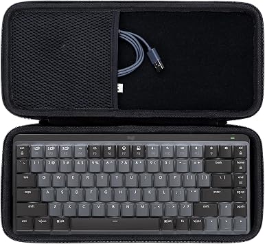 Lebakort Hard Case Compatible with Logitech MX Mechanical Mini Illuminated Keyboard