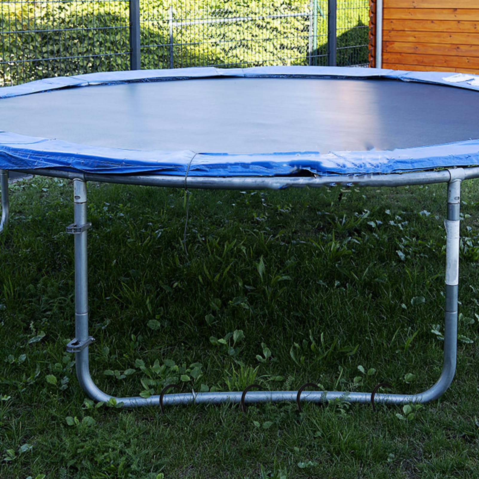Wytrzymałe żelazne słupki namiotowe w kształcie litery U, odporne na warunki atmosferyczne, śledzie ogrodowe do namiotów, trampolin, kempingów i pikników, wielofunkcyjne kotwice do ziemi