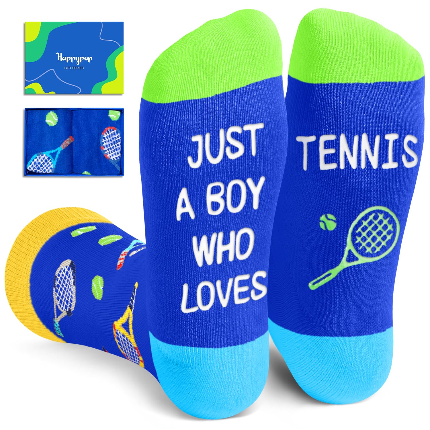 Sports Gifts for Kids - Boys Basketball Tennis Hockey Baseball Soccer Socks