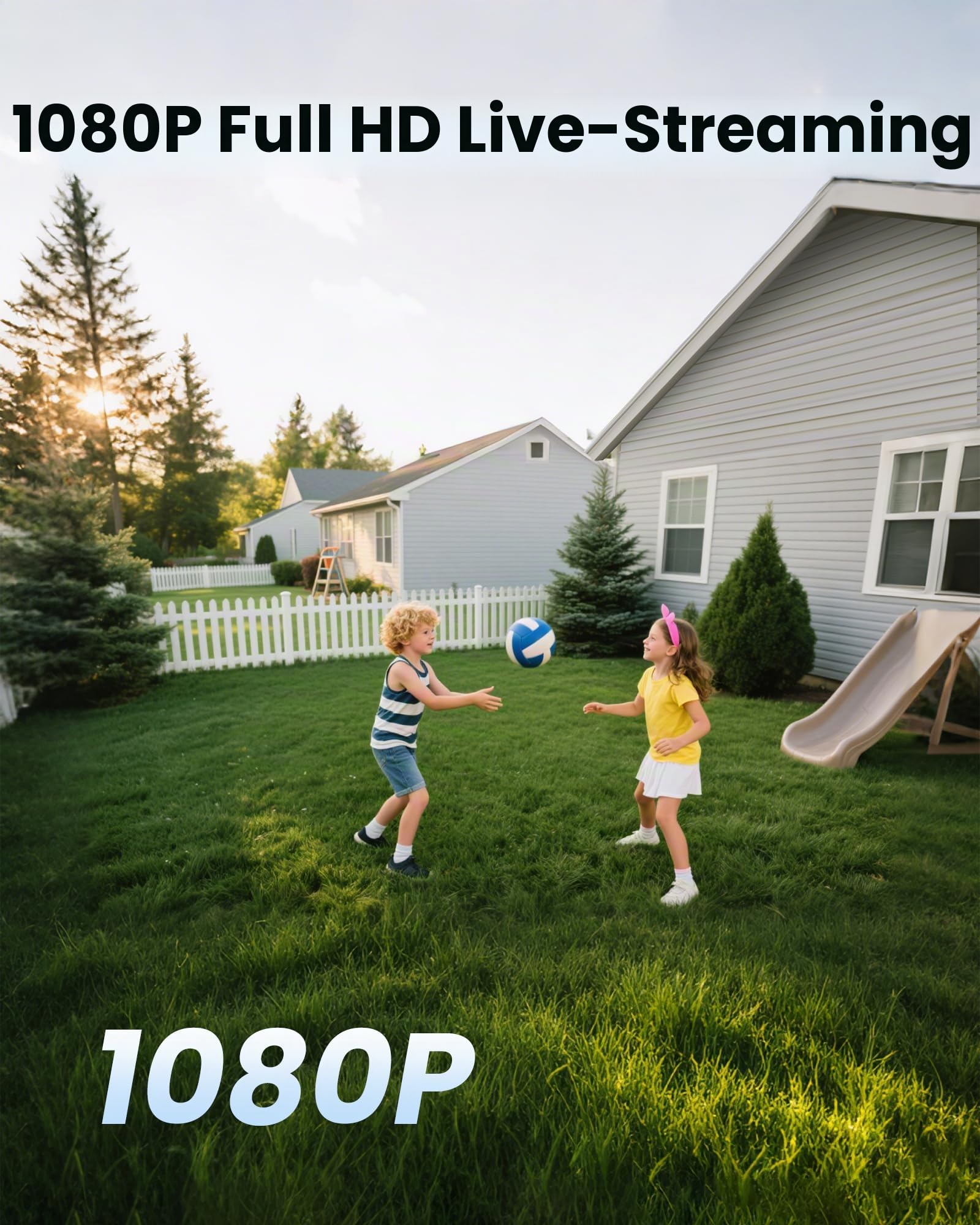 ZOSI 1080P 16CH Überwachungskamera Set Aussen, Personen- und Fahrzeugerkennung, H.265+ DVR Rekorder mit 4TB Festplatte, 12er CCTV 2MP Bullet Kameras für Haus- und Geschäftsüberwachung, IR Nachtsicht | KI-Erkennung Person/Fahrzeug, Blickwinkel 90 °, Nachts