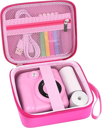 Vista 14 de PAIYULE Estuche para cámara de impresión instantánea para niños Compatible con ESOXOFFORE para Dylanto para DUDUDRAGON para GKTZ para Dafotil