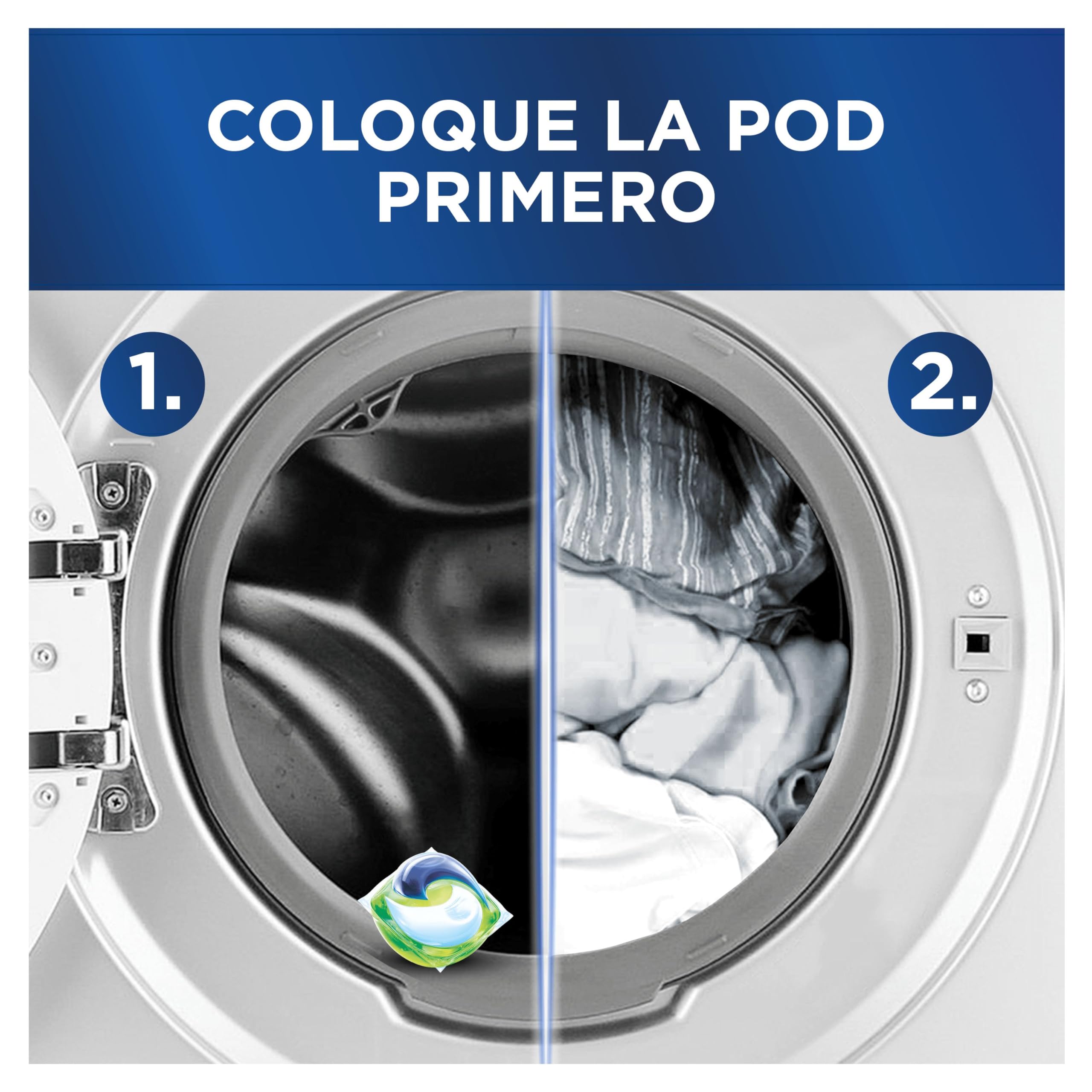 Ariel Professional, Todo en Uno Detergente Lavadora Cápsulas, 90 Lavados, (2 x 45 Cápsulas), Regular, Eliminación De Manchas Y Limpieza Increíbles