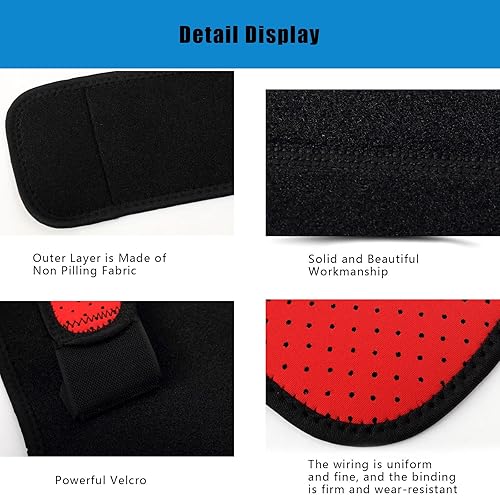 Miniatura 4 de Soporte de cadera e ingle, vendaje ajustable de soporte para la ingle, transpirable, unisex, soporte de cadera y muslo, alivio de la ciática,