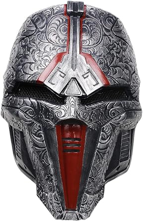 Xcoser Sith Acolyte Mask Helmet Costume Props for Adult Halloween Cosplay Updated
