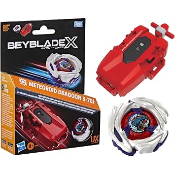 Beyblade X Left Turn Line Starter with Left Turn Takara Tomy Attack Type Gyro, Battle Gyro Toy, Ages 8+