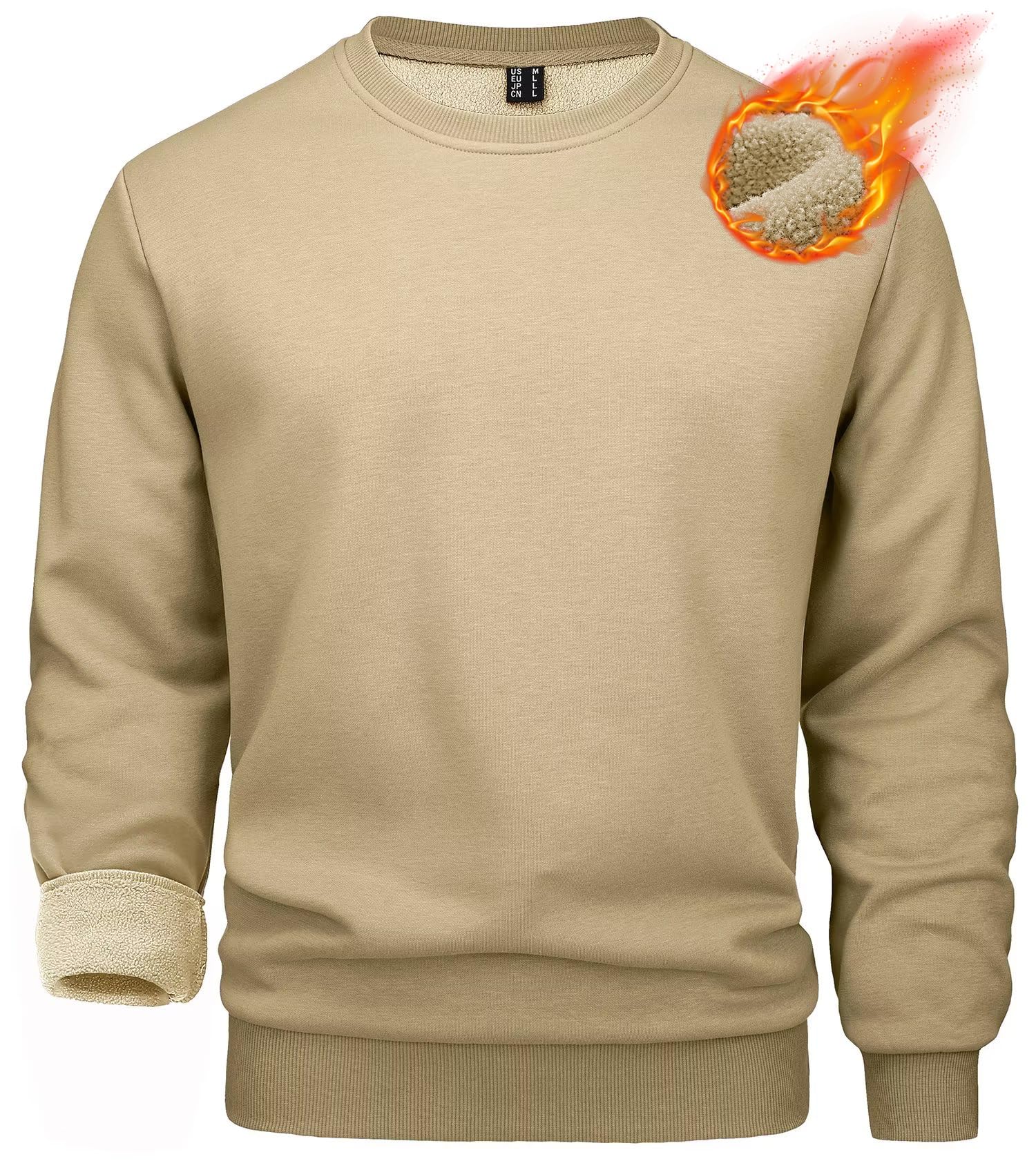 MAGCOMSEN Men's Crewneck Sweatshirt