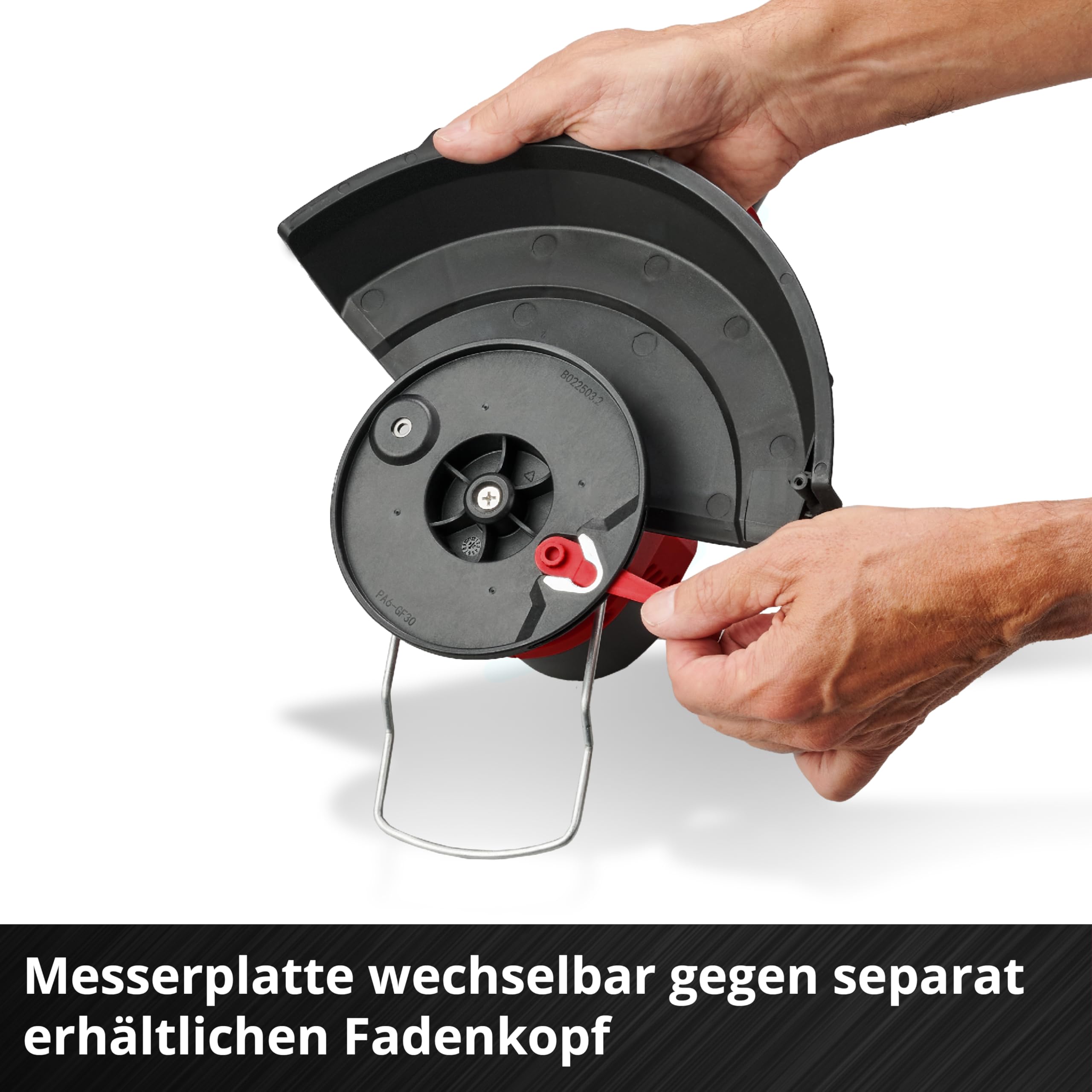 Einhell Akku-Rasentrimmer GE-CT 18/25 Li-Solo | PXC | 18 V | 25 cm Schnittbreite | Messerkopf | Motorkopf dreh- & neigbar | 20x Kunststoffmesser | ohne Akku