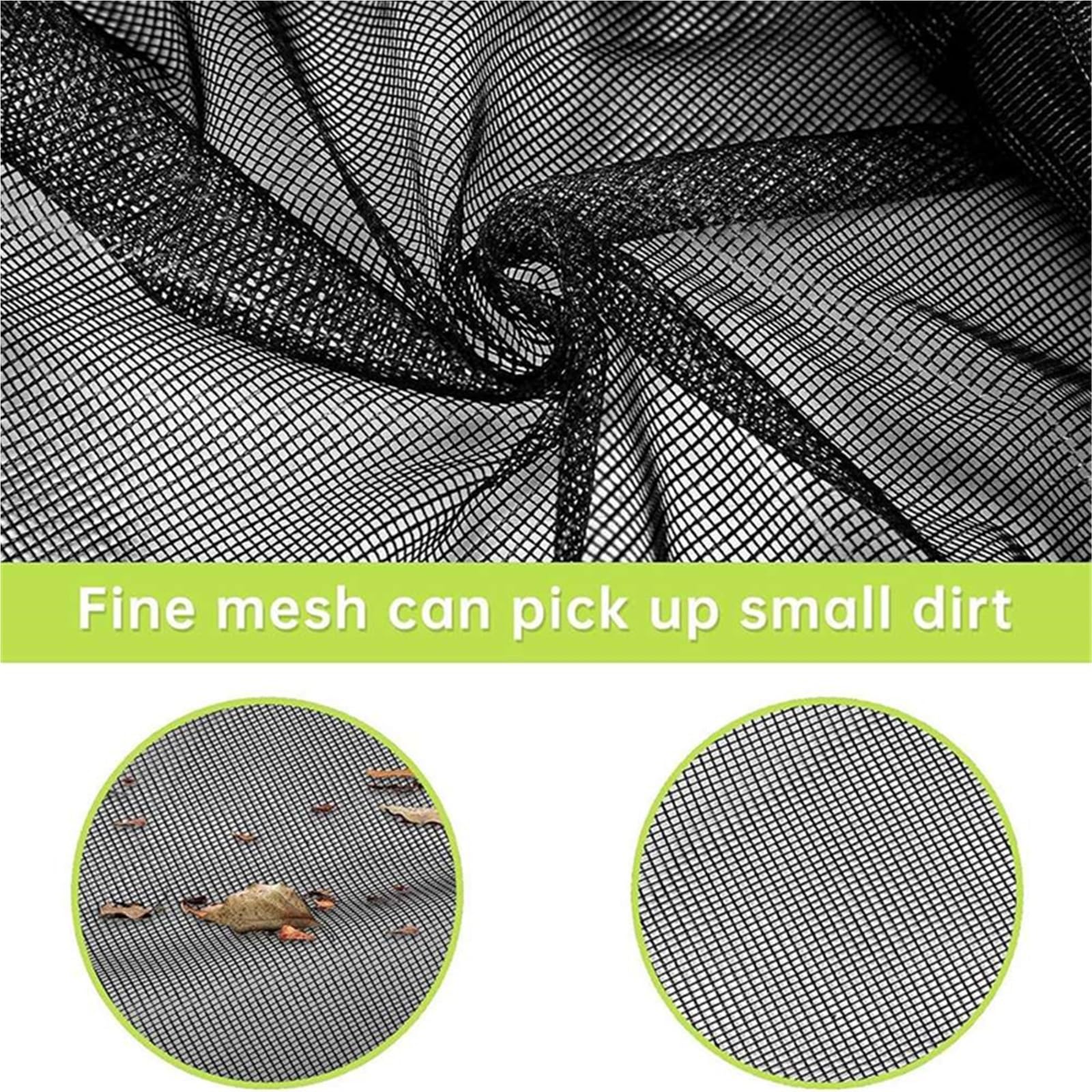 Épuisette de piscine de qualité supérieure – Écumoire d'été robuste avec long manche en maille fine pour un nettoyage et un entretien sans effort de la piscine