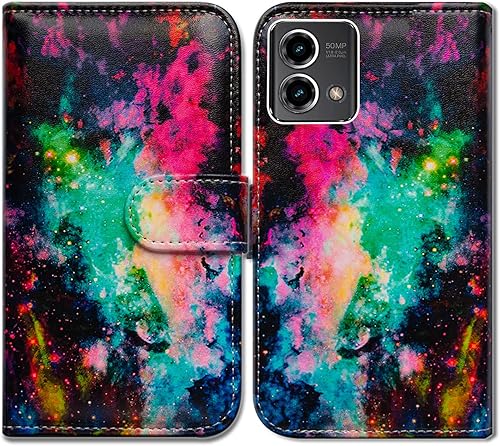 Funda para Moto G Stylus 5G 2023, funda de piel con tapa y ranura para tarjetas y soporte para Motorola Moto G Stylus 5G 2023