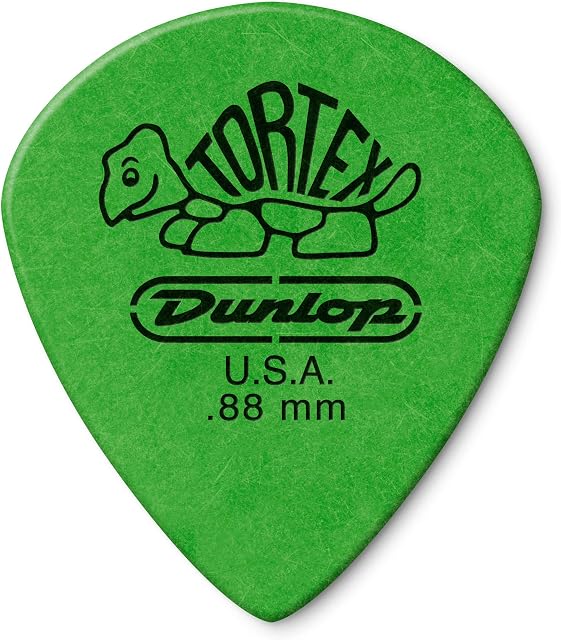 Jim Dunlop 498P 0.88mm Tortex Jazz III Guitar Pick Xl (Pack of 12)