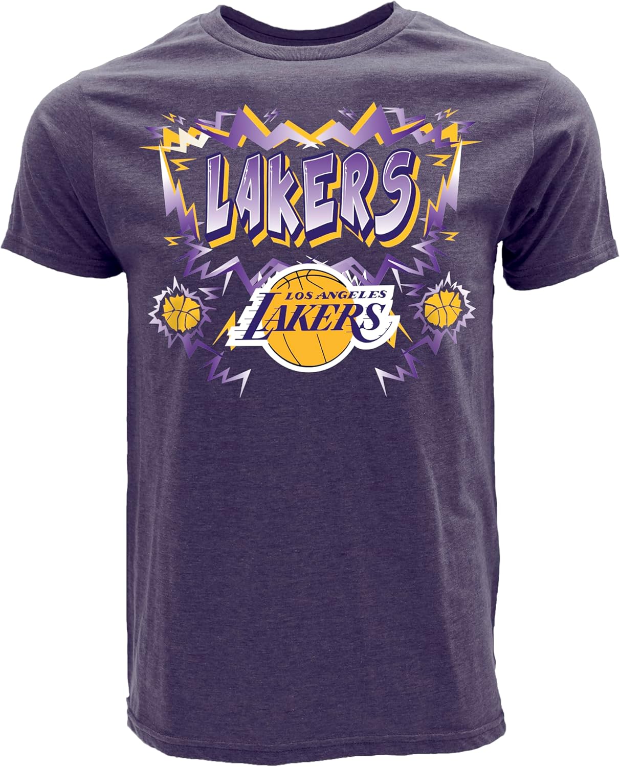 Blue 84 NBA Unisex-Adult NBA Officially Licensed T-Shirt Heathered Team Color Basketball
