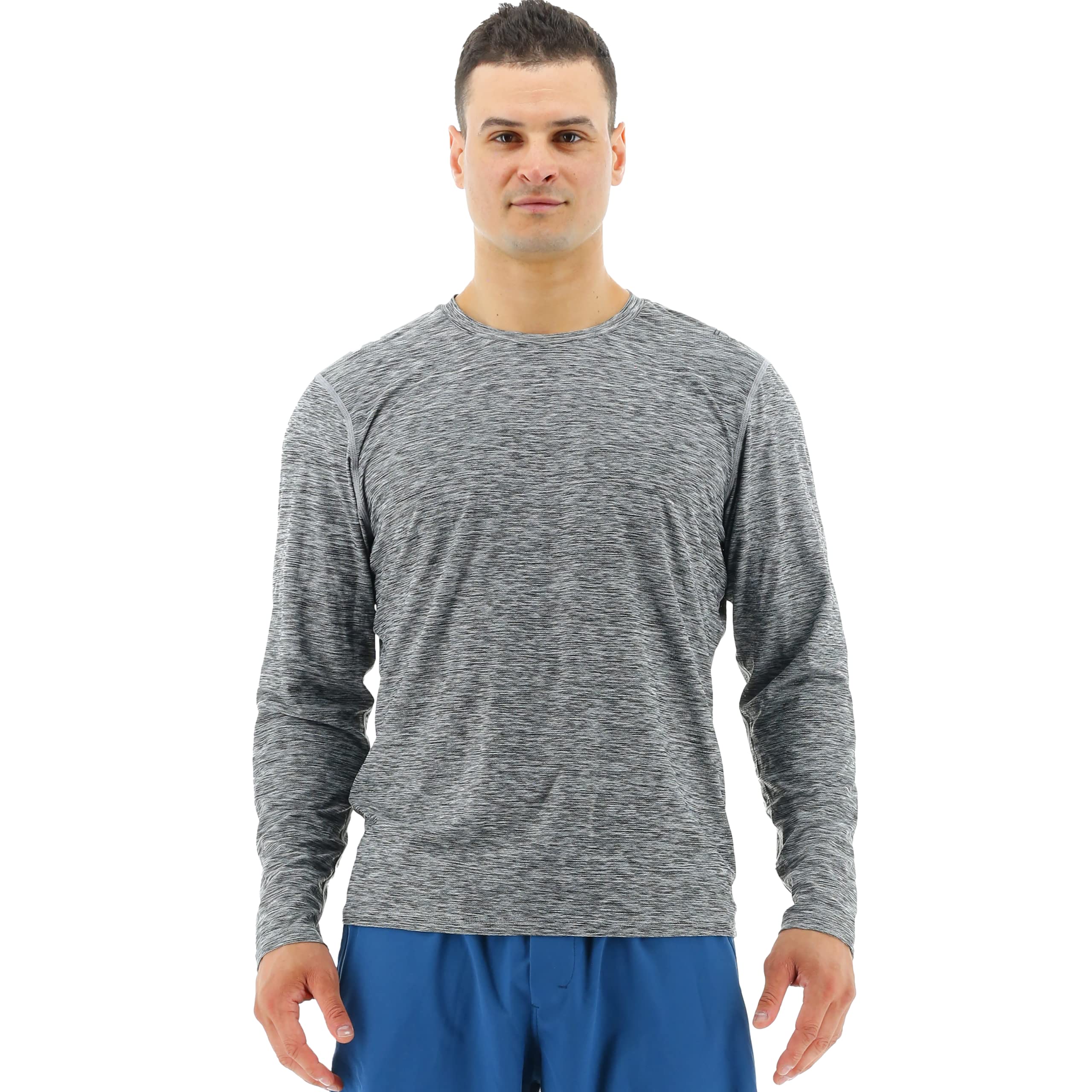 TYR Koszulka Mężczyźni Athletic Performance Workout Airtec Koszulka Z Długim Rękawem