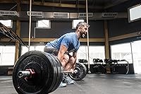 Vista 2 de Abrazaderas para barra de 5 cm, collares de ejercicio de alta resistencia de 5 cm, juego de 2 unidades de liberación rápida, bloqueo de placa