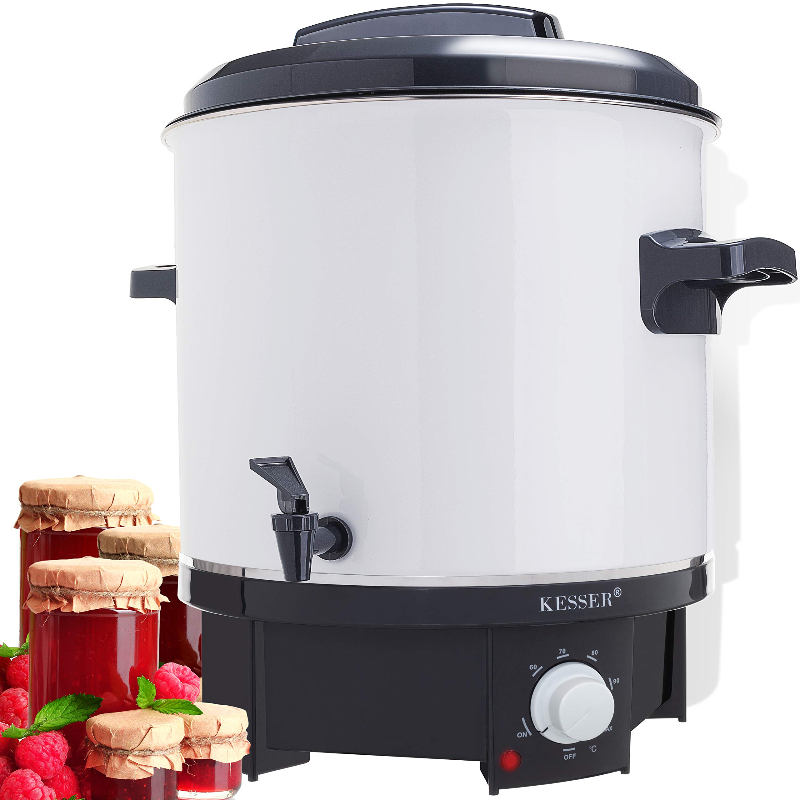 KESSER Einkochautomat 27 Liter 1800 Watt Temperatur 30-100°C Abschaltautomatik