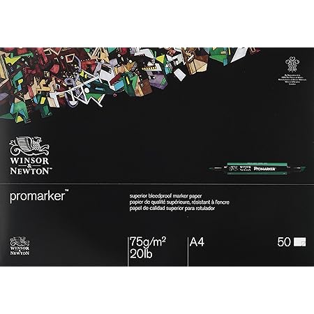 bleedproof paper newton winsor marker pad a4