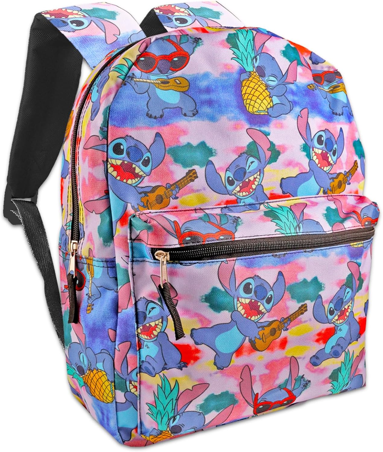 Disney Stitch Backpack and Lunch Box for Girls Set - Lilo and Stitch Backpack, Stitch Lunch Bag, Bottle, More | Stitch School Backpack for Kids Bundle - Image 2