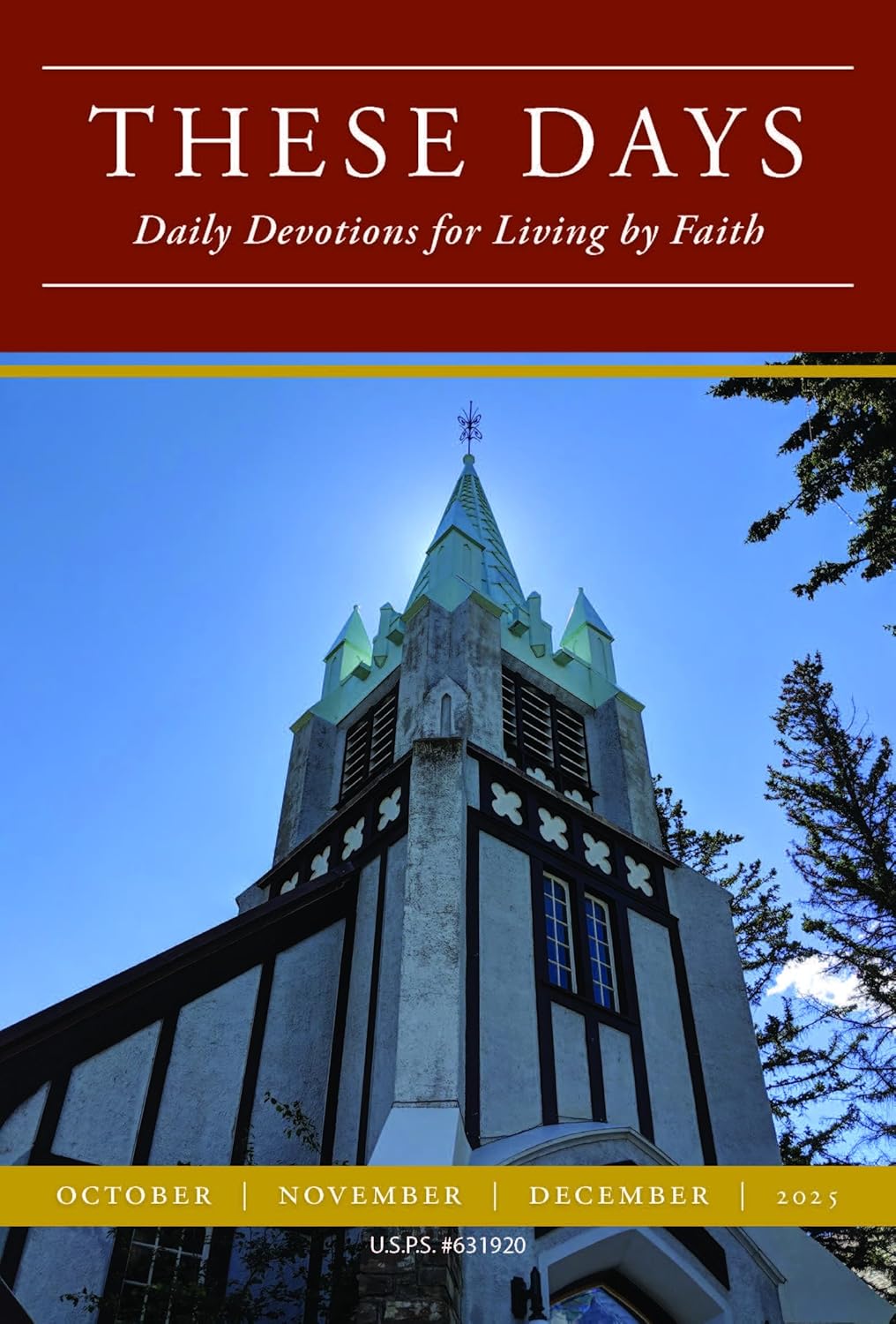 These Days Devotional October December 2025 Kindle edition by