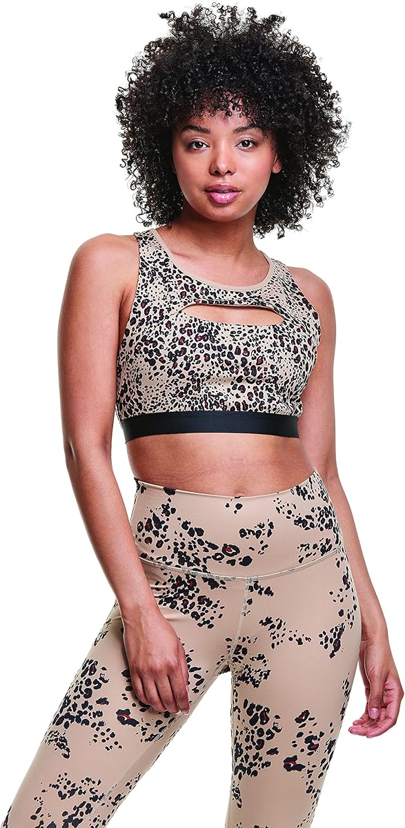Champion Womens Soft Touch Eco Cutout Sports Bra