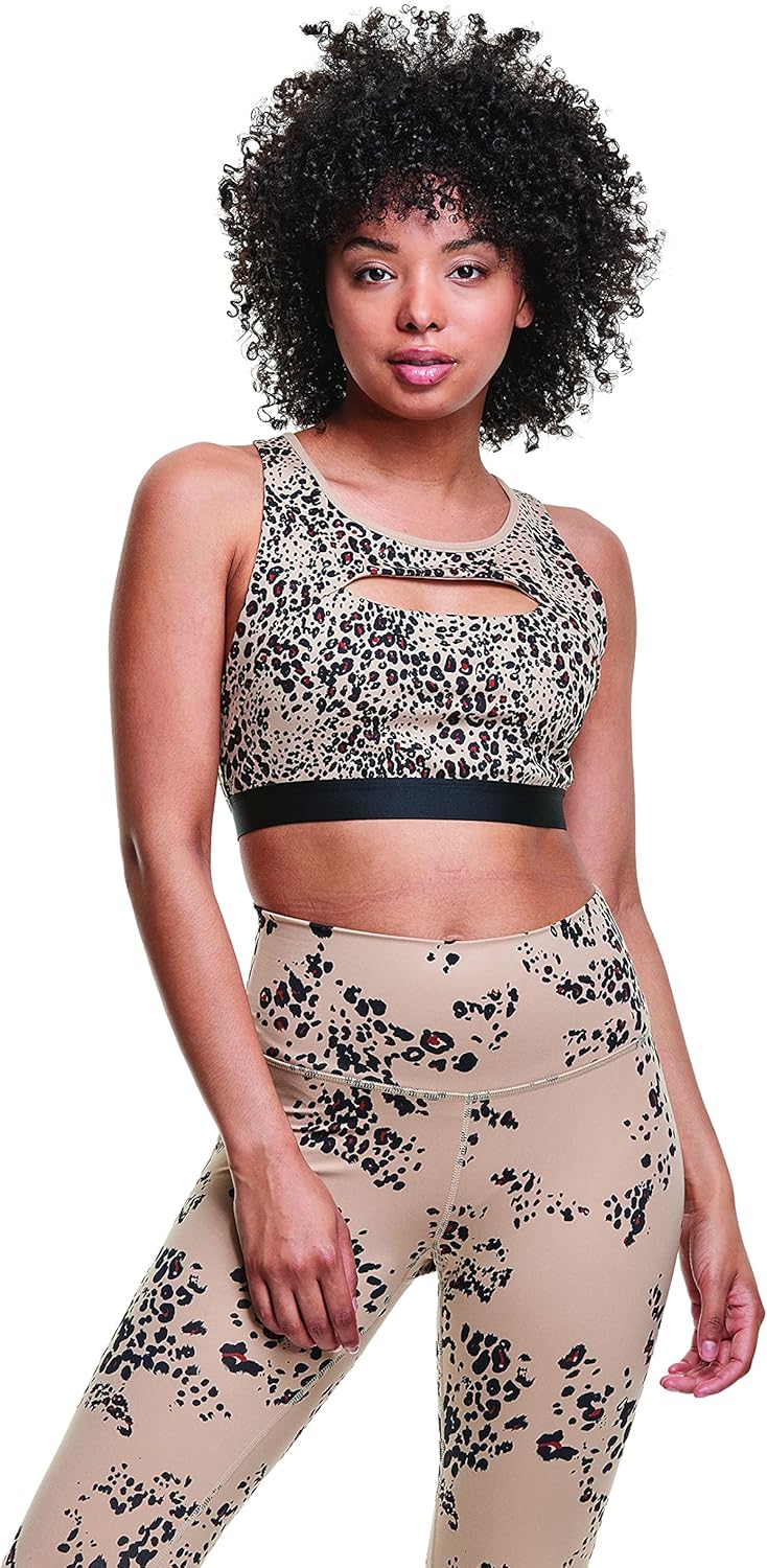 Champion Womens Soft Touch Eco Cutout Sports Bra