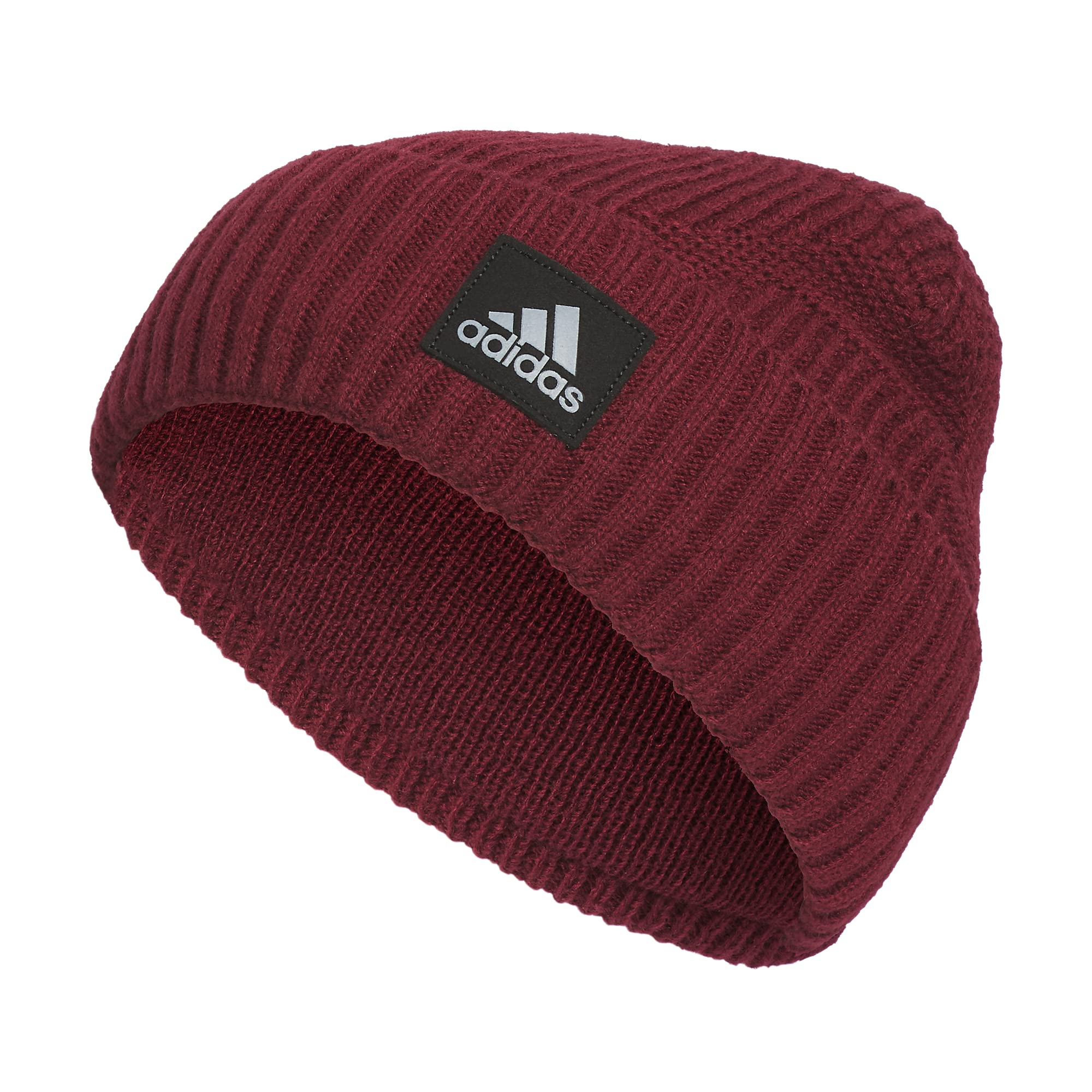 adidas Pine Knot Beanie, Standard fit Cuffed Acrylic Knit hat/Cap for Winter