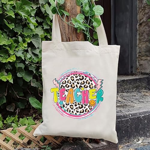 Miniatura 4 de Kimoli Regalos de agradecimiento para profesores, bolsas de lona para la escuela, bolsa de viaje estética, bolsa de playa, bolsa de compras