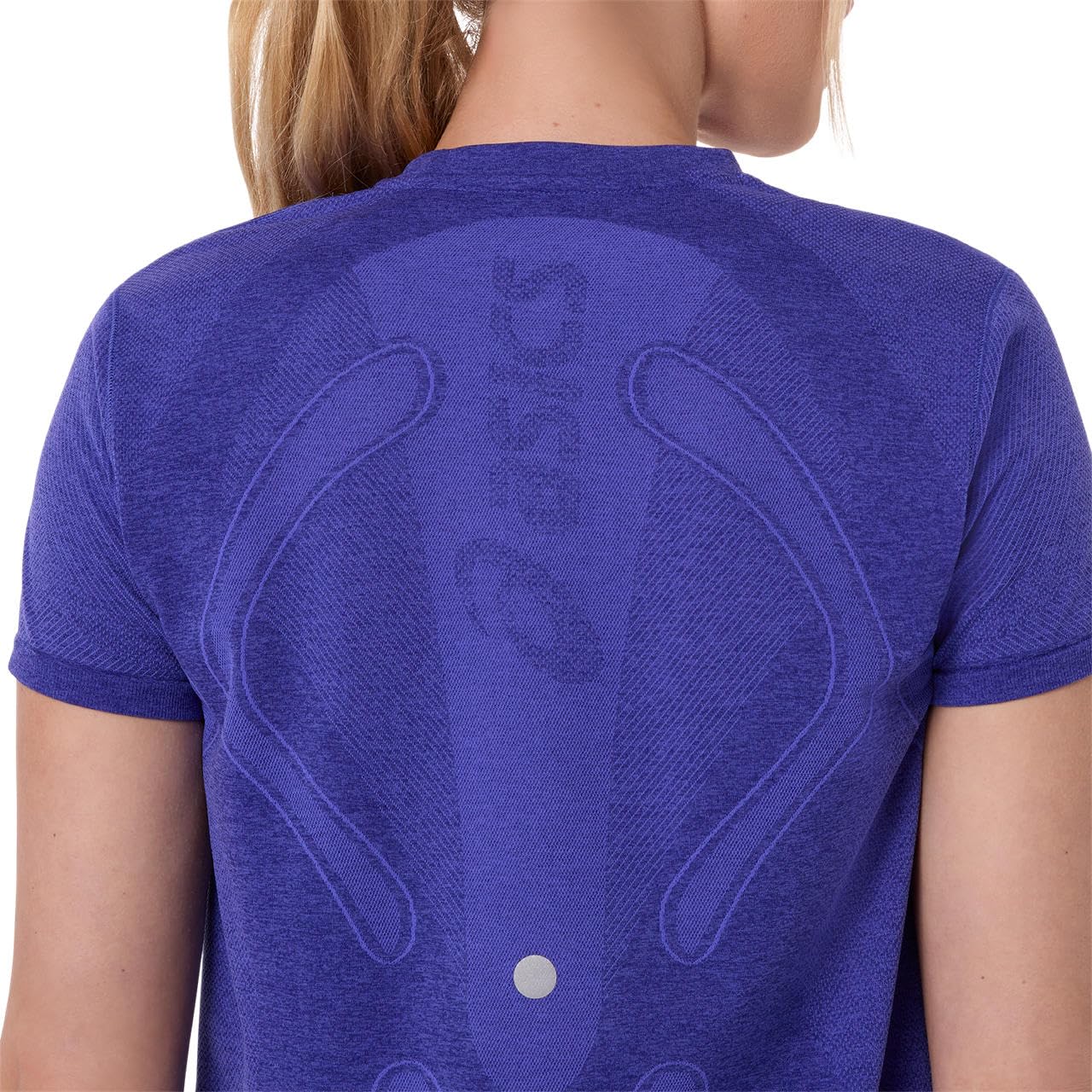 ASICS Road Seamless Laufshirt Damen blau - Cobalt Burst/Eggplant XS