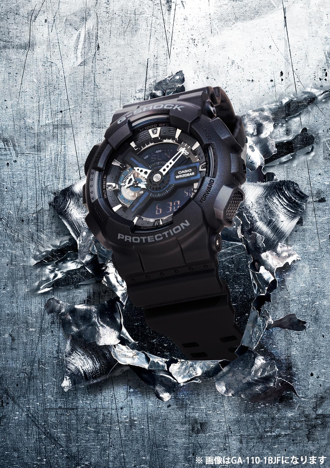 Casio G-shock Japanese Model [ Ga-110-1ajf ](Japan Import-No Warranty)