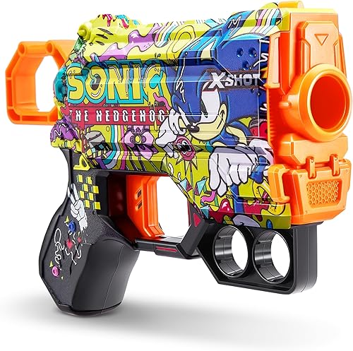 Miniatura 9 de X-Shot-Skins-Series 1-2PK Amenaza (16 dardos) Equipo de carrera sónico