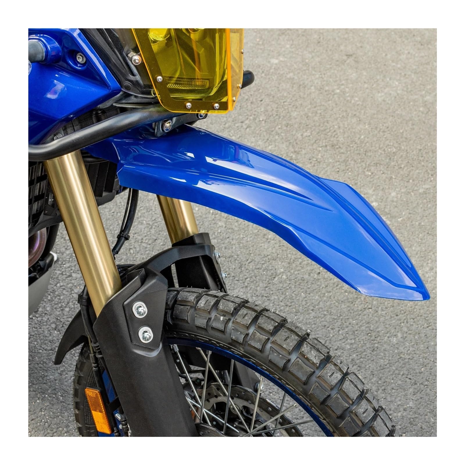 motocykl BikeBłotnik przedni Pasuje do Yamaha TENERE 700 Przedni błotnik Niski błotnik Osłona koła Osłona ochronna osłona błotnika(Low - Matte black)