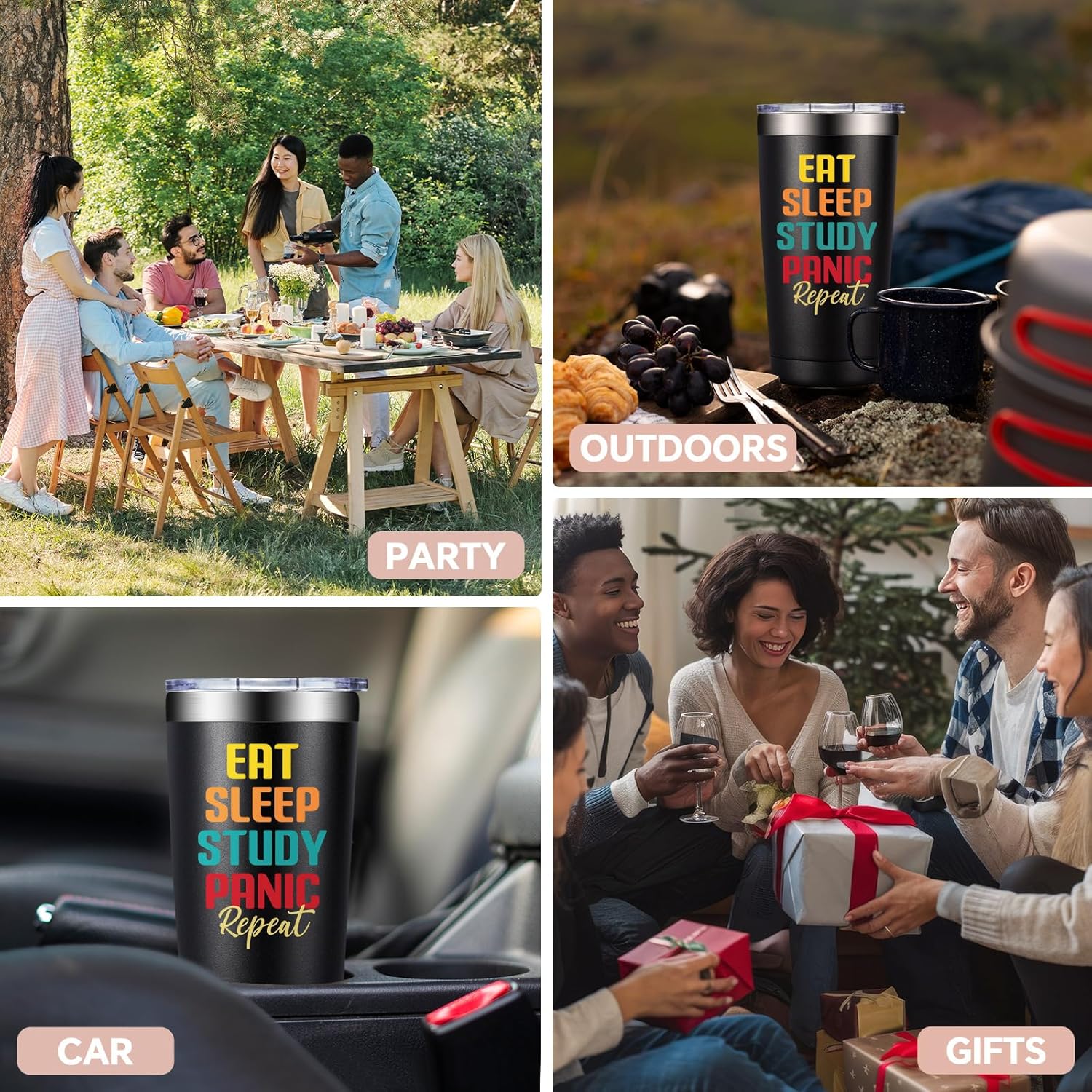 College Student Gifts - Christmas Gifts for School Student Women Men - College Students Gift for Guys - 20oz Tumbler - Image 7