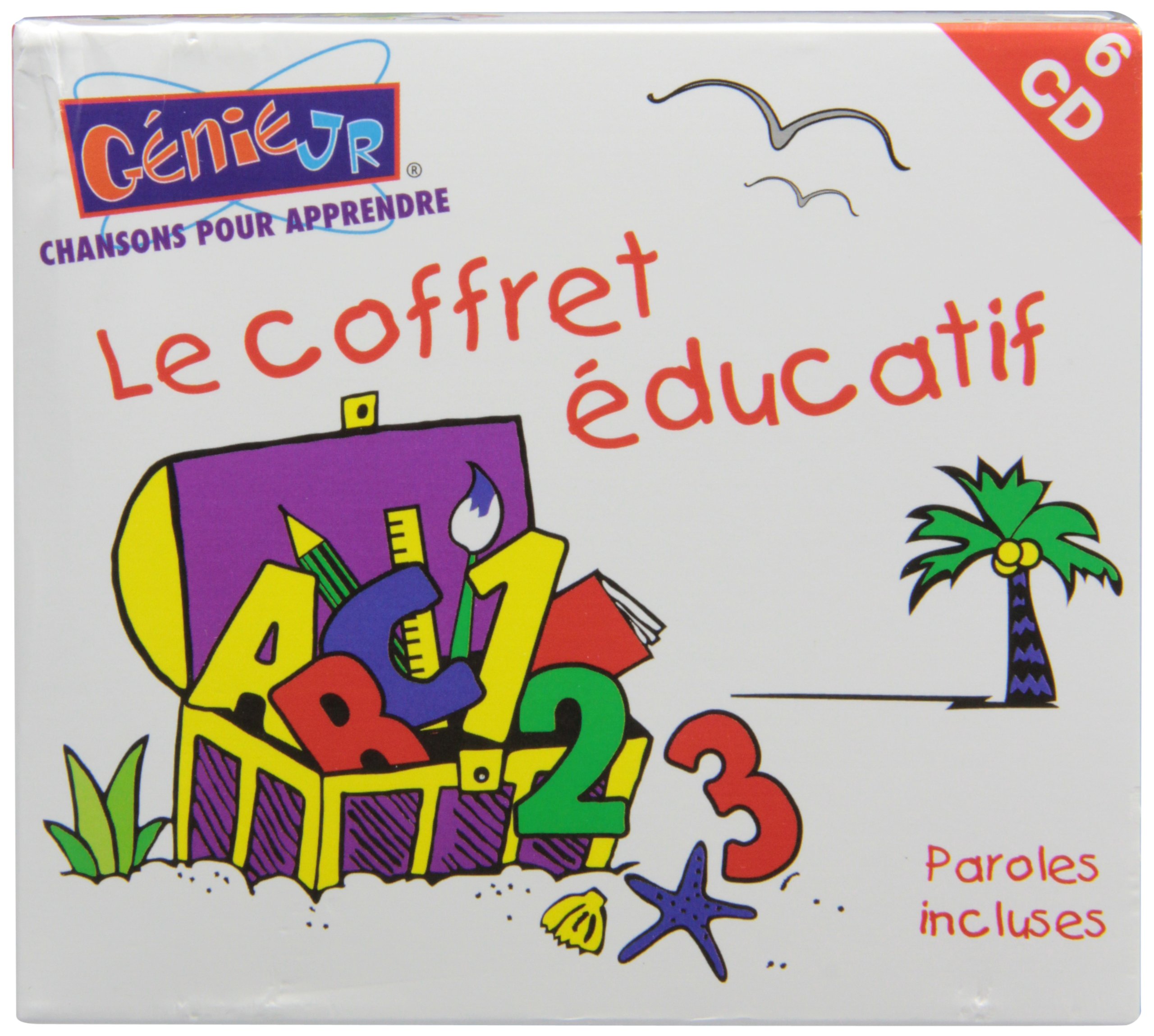 Coffret educatif -le 6cd PAS D'AUTEURS