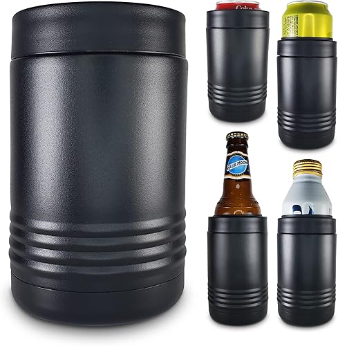 Miniatura 9 de We The People Constitution - Enfriador de latas aislado de acero inoxidable de doble pared, capacidad para latas de 12 o 16 onzas o botellas de 12