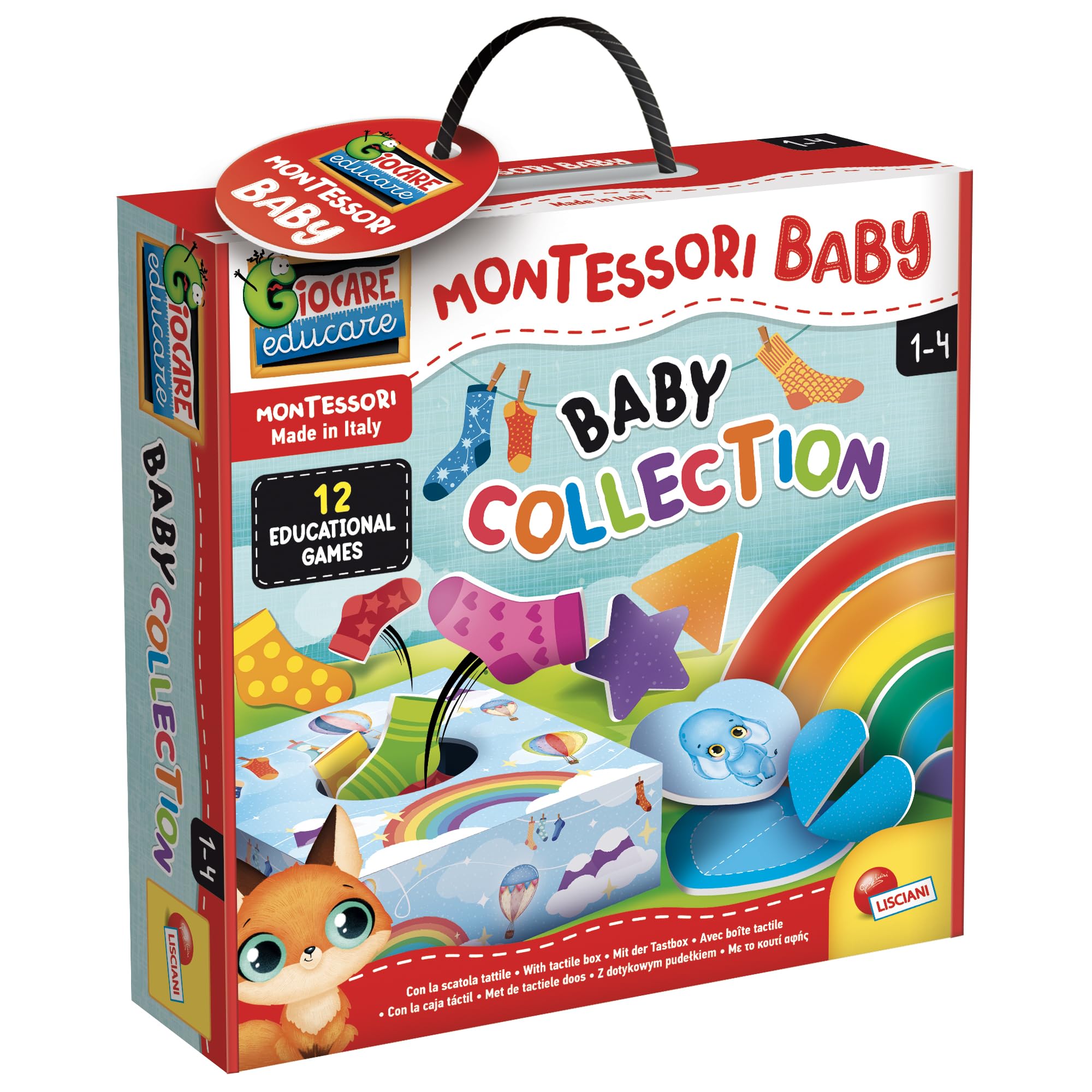 Lisciani Giochi Montessori Baby Baby Collection, 97111