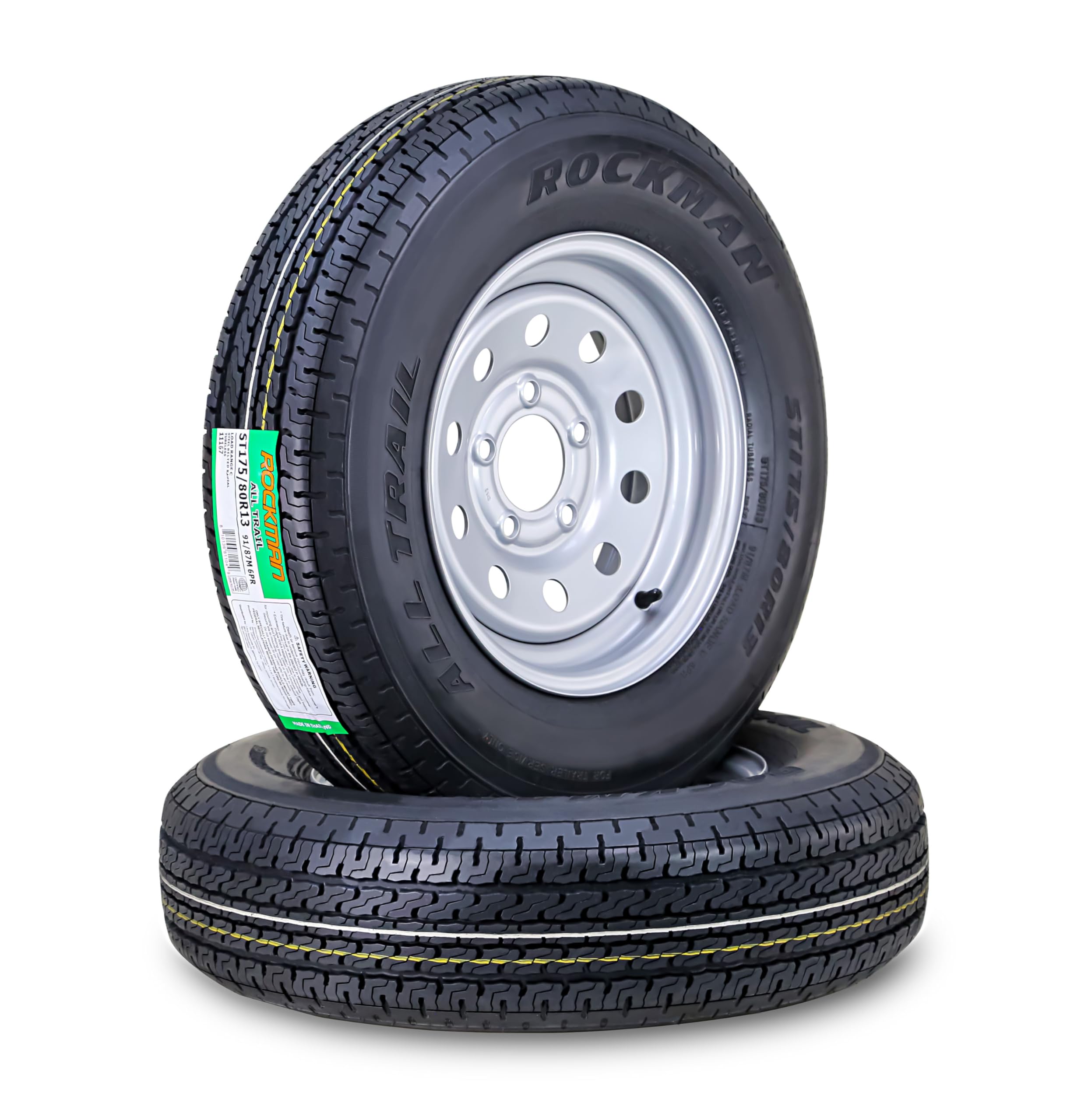 ROCKMAN Trailer Tire Wheel Assembly