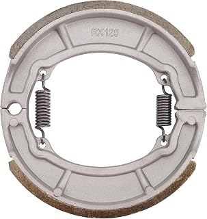 Rear Brake Shoe Replacement for Helix CN250 Elite CH250 Baja DN250 250cc Water Cooled ATV Go Kart Moped Scooter