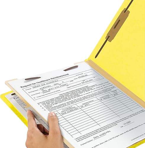 Miniatura 4 de Smead carpeta de clasificación, Amarillo