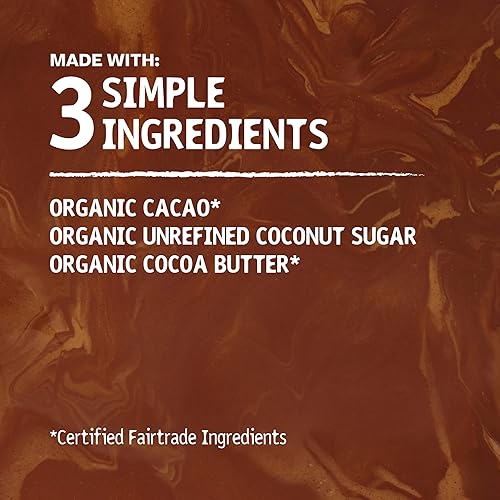 Miniatura 3 de Snacks de chocolate veganos, orgánicos, sin gluten con chispas, ni OMG, 9 oz