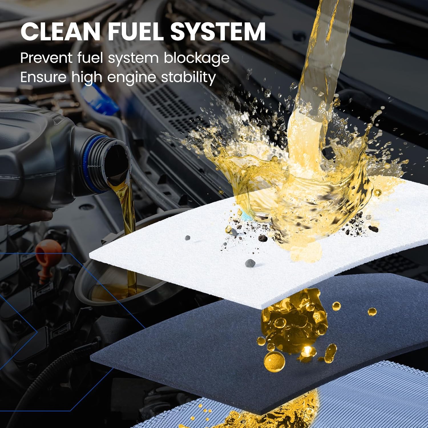 E8635M Fuel Pump Module Assembly Compatible with Volvo S60 2003-2004, S80 2003-2005, V70 2003-2004, XC70 XC90 2003-2005, 2.3L 2.4L 2.5L 2.9L, Replaces A44008, D5035M - Image 6