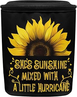 BIGCARJOB Sunflower Car Trash Bag for Back Seat Women Cute Auto Garbage Cans Hanging Vehicle Trash Bags Bins,Sunflower Auto Accessories Interior Car Organizer Bag(She's Sunshine Sunflower)