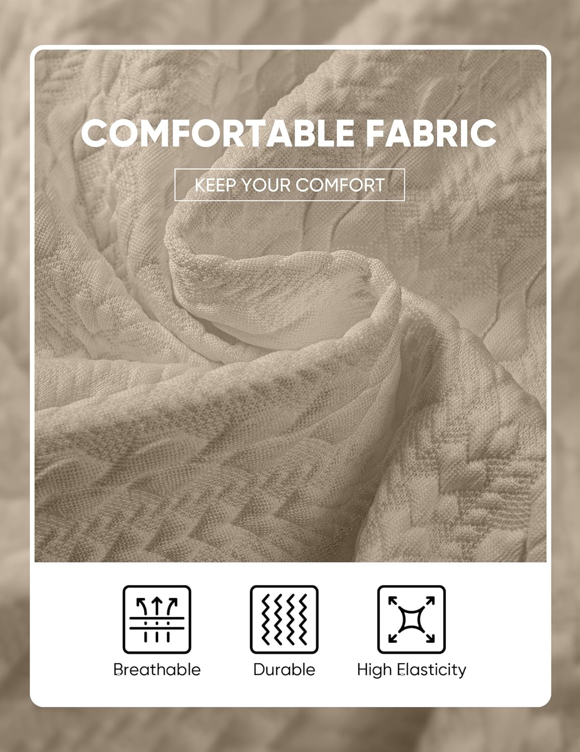 JMIERR Men's Casual Shorts 7.5 Inch Cable Knit Drawstring Elastic Waist Summer Beach Sweat Shorts for Lounge & Vacation - Image 5