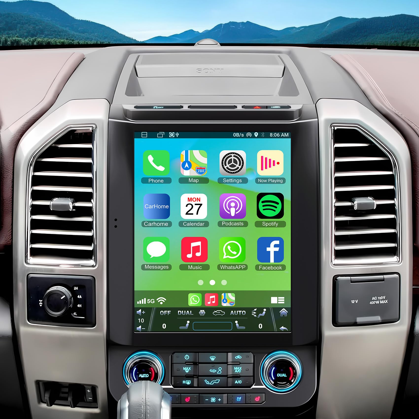 Photo 1 of Inexaccessories Android 13 Car Radio for Ford F150 (2015-2020)