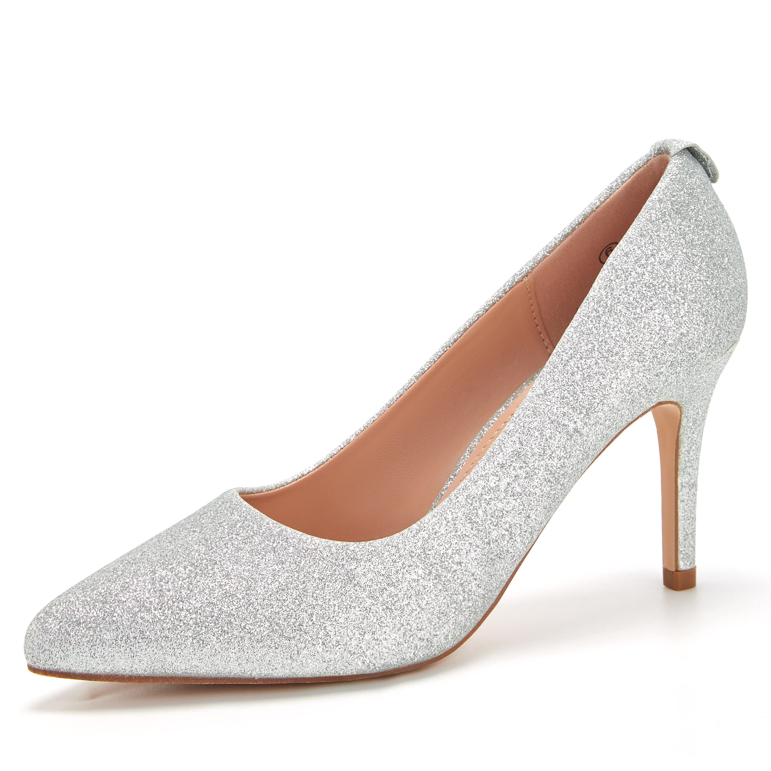 LAICIGO Women’ s Pointed Toe High Heels Stiletto Slip On Comfort