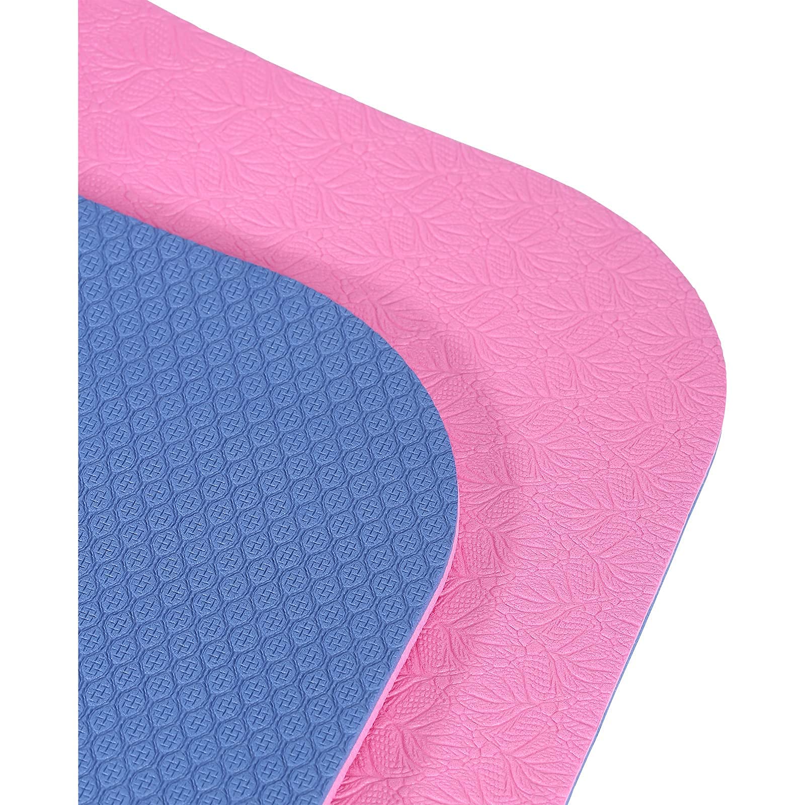EKE Esterilla de Yoga Plegable de Corcho, Material Antideslizante 100% Reciclable, Ecológica, Fabricada en Corcho y TPE, Perfecta para Hot Yoga 183 * 65 * 0,5cm con Bolsa de Transporte